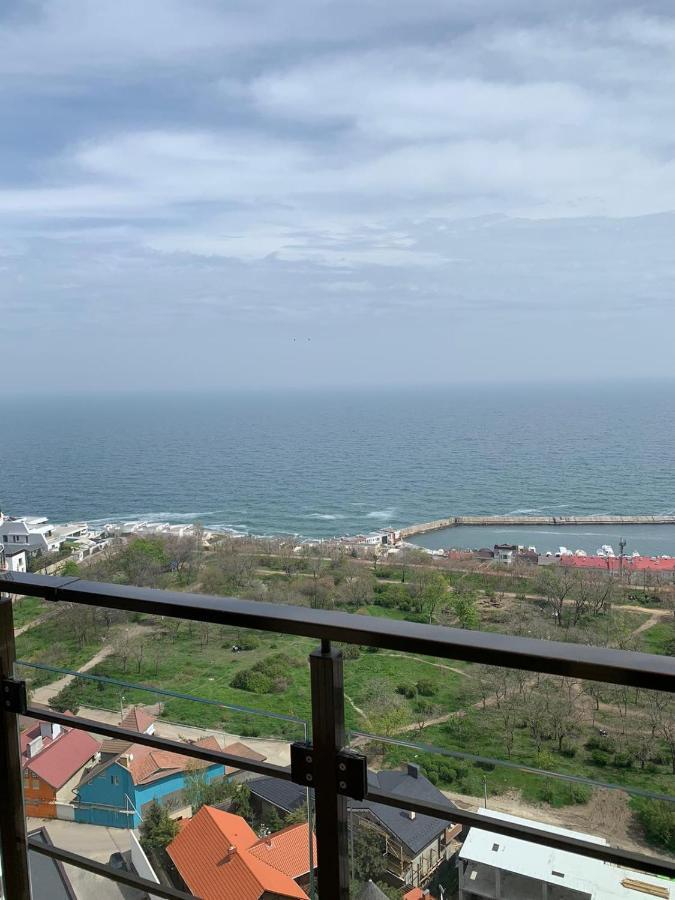 Терраса С Панорамой Моря В Аркадии Odessa Extérieur photo