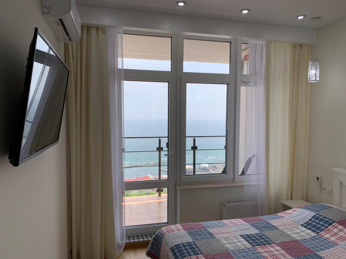 Терраса С Панорамой Моря В Аркадии Odessa Extérieur photo
